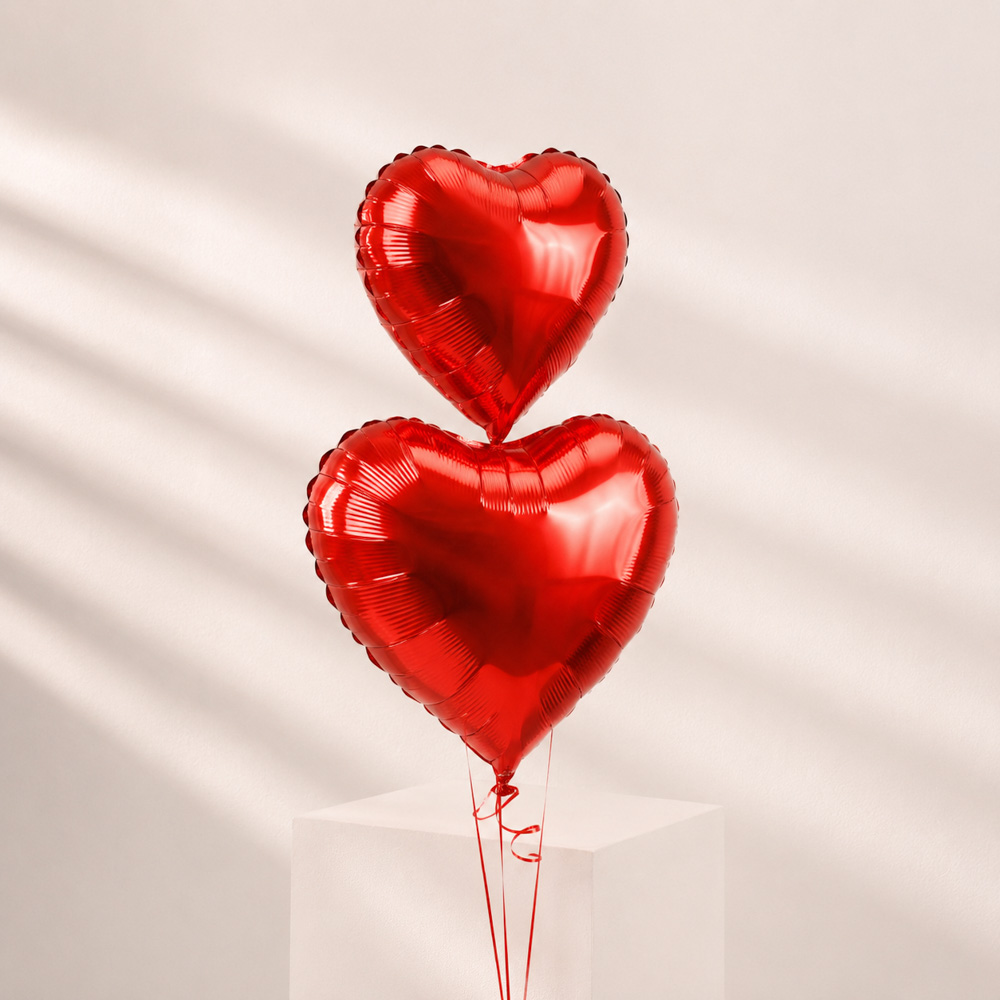 Red Heart (2) - Balloons